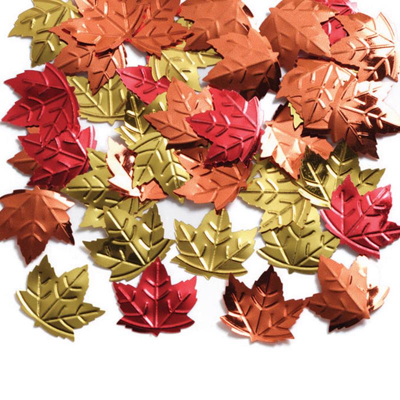 12/Case Bulk Maple Leaf Confetti