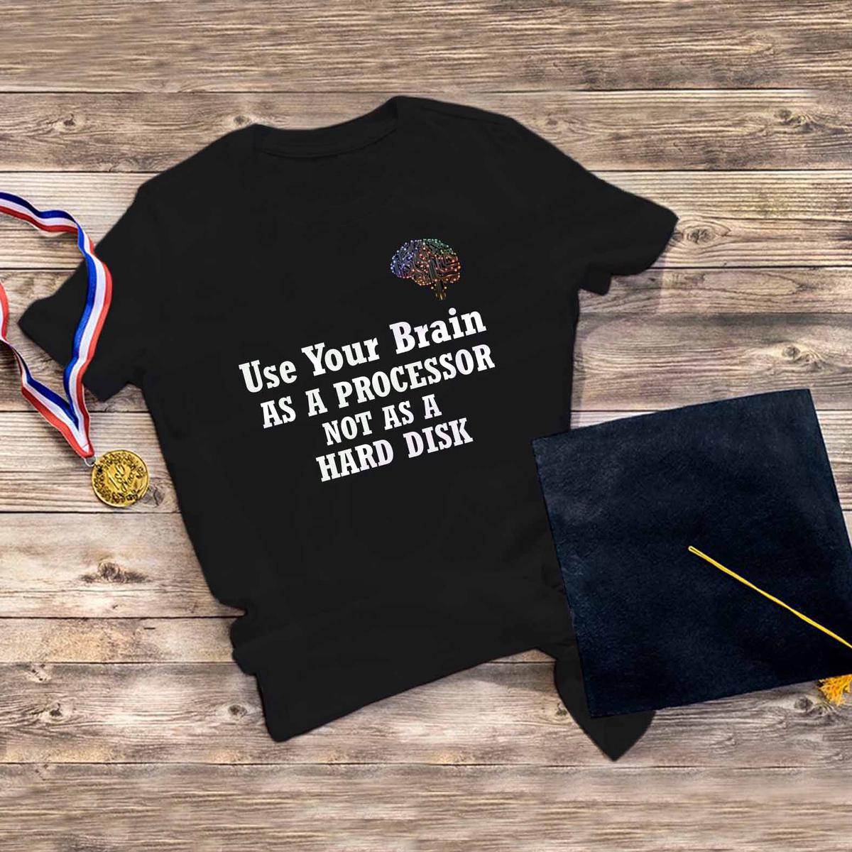 Brain graduation shirt