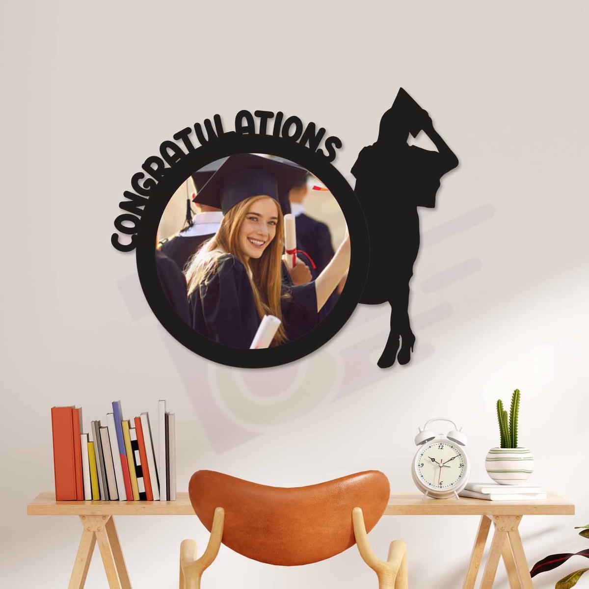 Congratulation wall frame