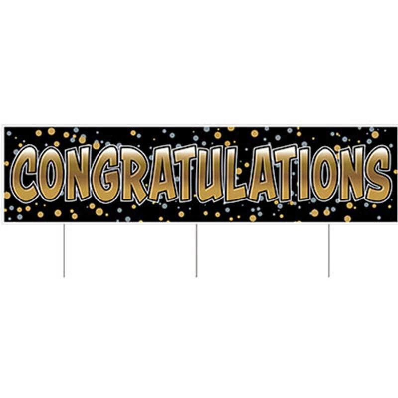 Congratulations Yard Sign