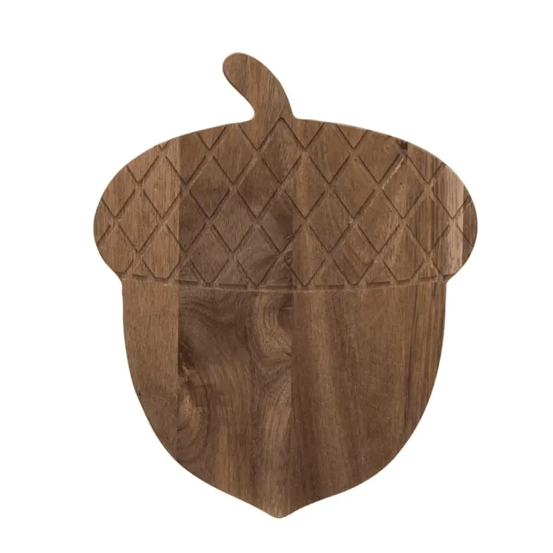 Engraved Acorn Shaped Board