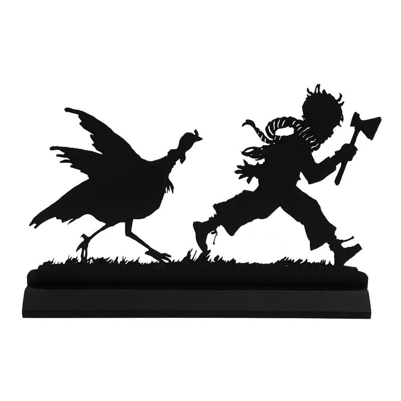 Madison Bay Co. - Thanksgiving Dinner Chase Wood Silhouette Halloween Dcor