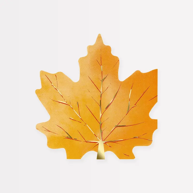 Meri Meri Maple Leaf Shaped Napkins