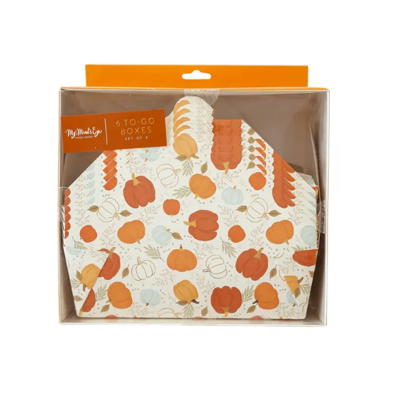My Mind's Eye Scattered Pumpkins Home Boxes