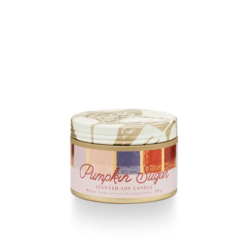 Pumpkin Sugar Tin Candle