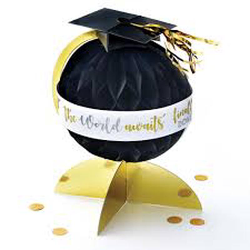 Table Decoration - Grad Globe