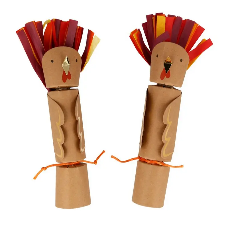 Turkey Medium Crackers (etched wooden animal)