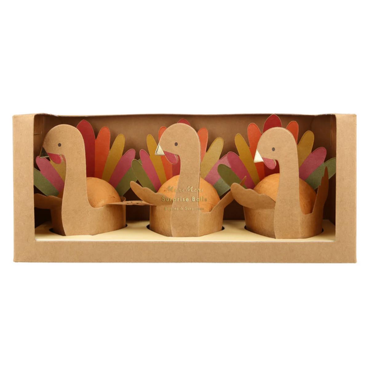 Turkey Surprise Balls -pk3