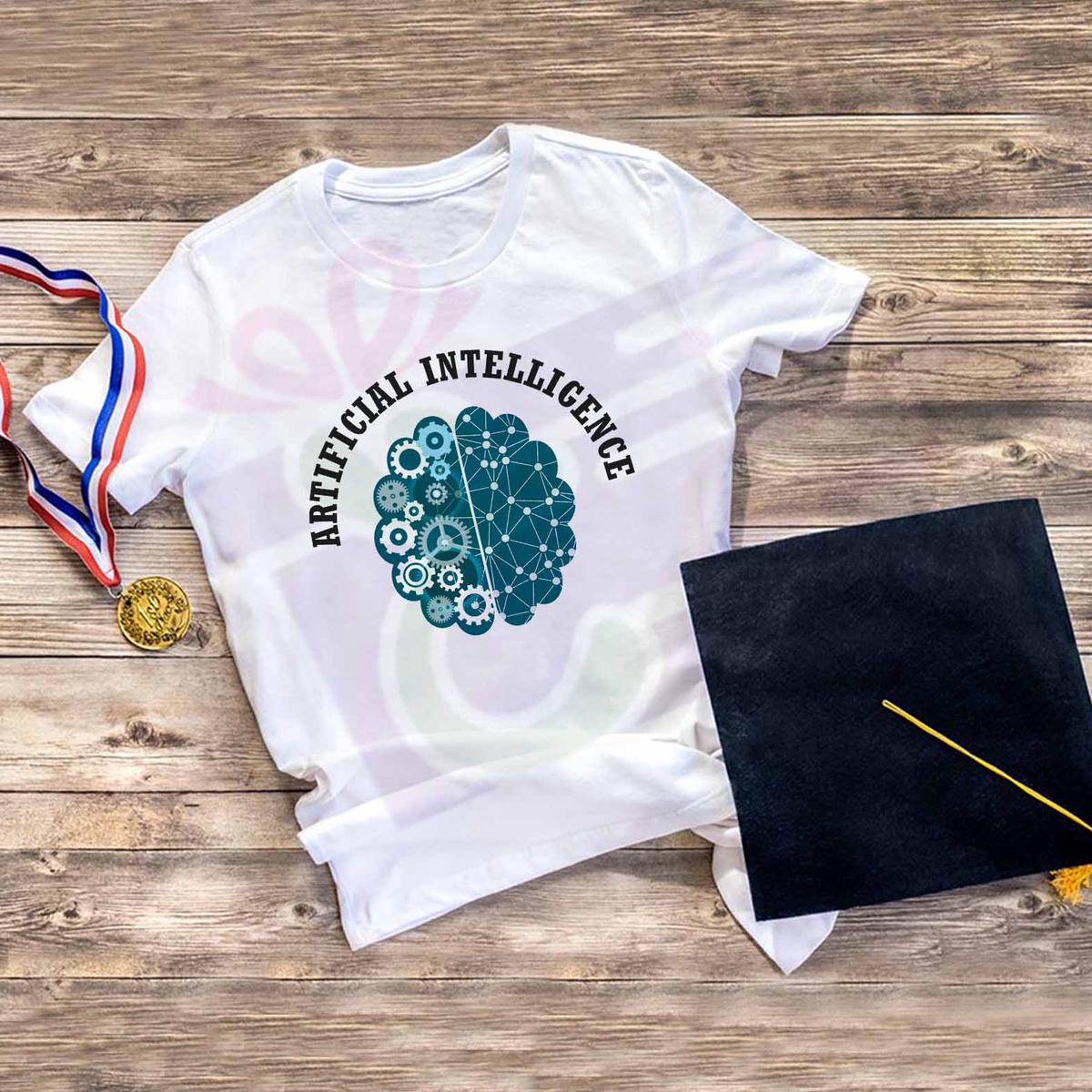 Artificial Intelligence graduation shirt