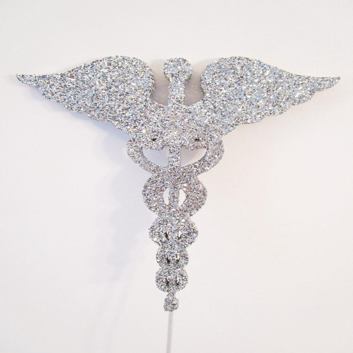 Caduceus Medical Cutout for centerpiece - one color