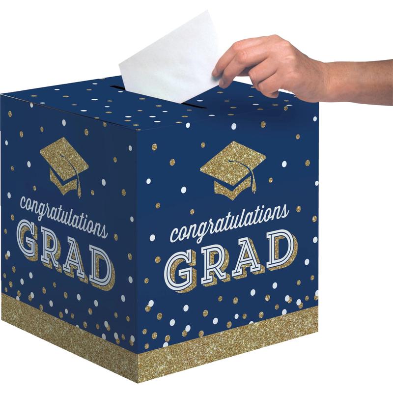Card Box - Glittering Grad