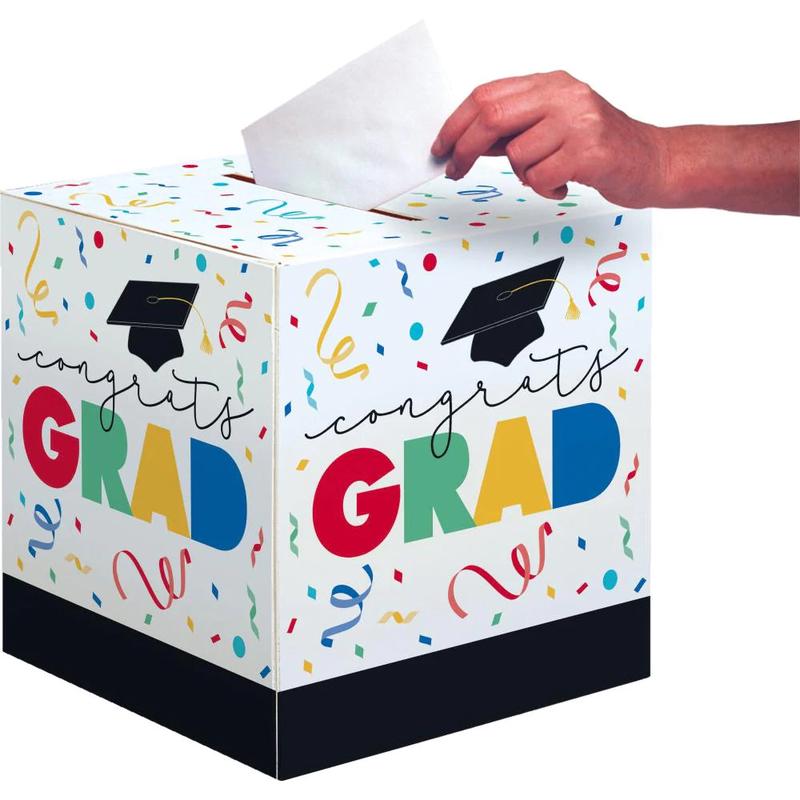 Card Box - Grad Cap Toss