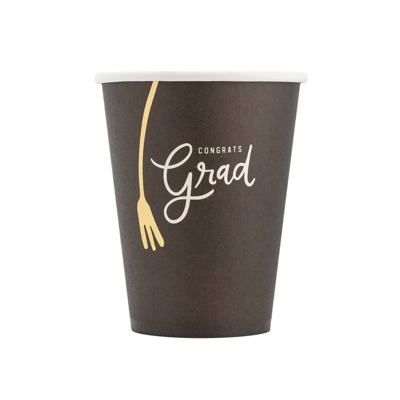 CONGRATS GRAD PAPER PARTY CUPS