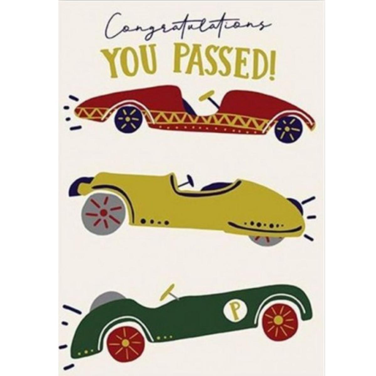 Congrats You Passed' Greeting Card