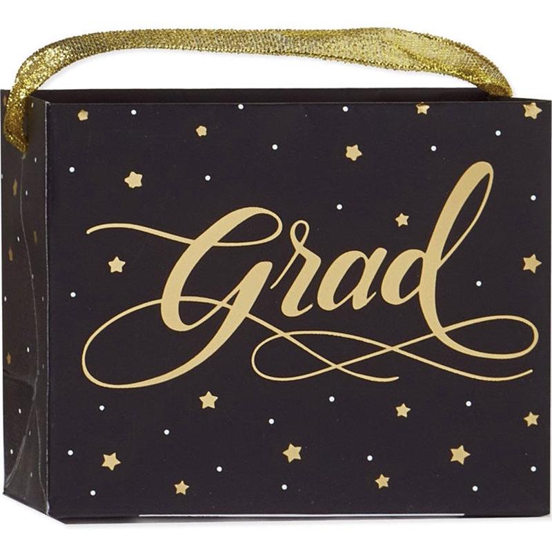 Gold Star Grad Tote Bag-Mini