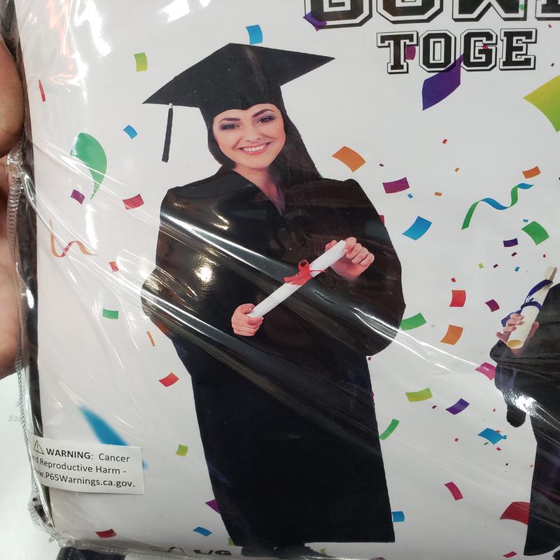 Adult Gown & Cap Set - Black