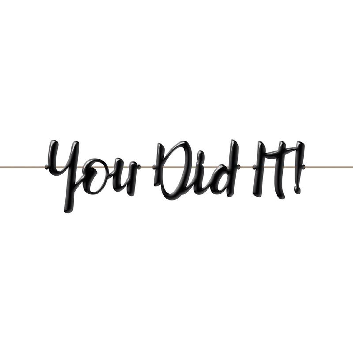 Balloon Banner 8211 8221You Did It8221