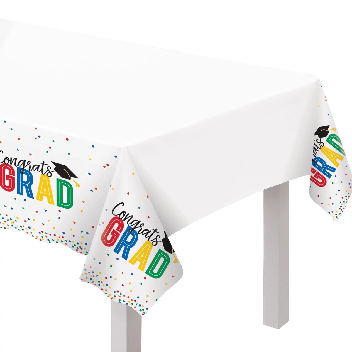 Colorful Future Graduation Table Cover