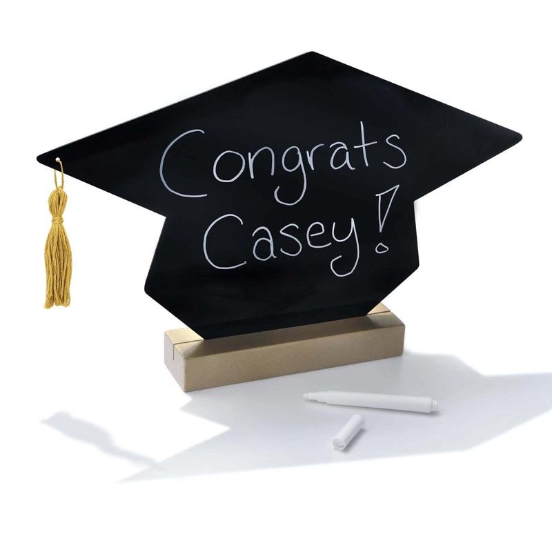Customizable Acrylic Graduation Cap Sign, 1 Count