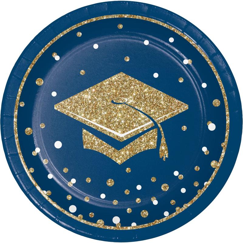 Dessert Plates - Glittering Grad 8ct