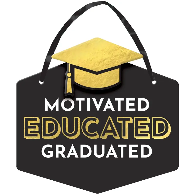Grad Mini Message Sign