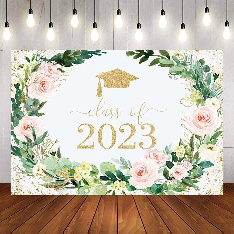 Mocsicka Wreath Congratulations Graduates Class of 2023 Backdrops
