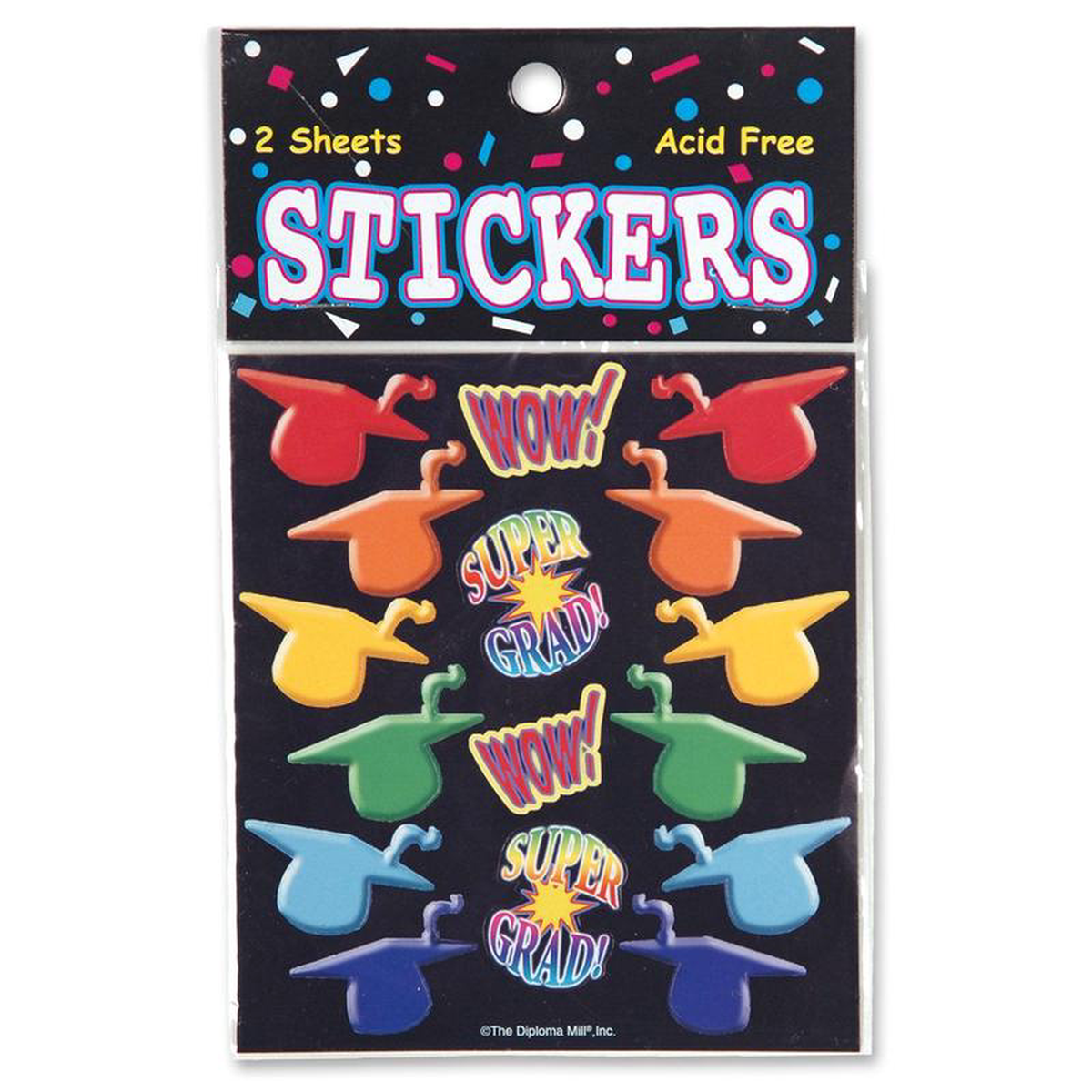 Stickers 8211 Grad Caps