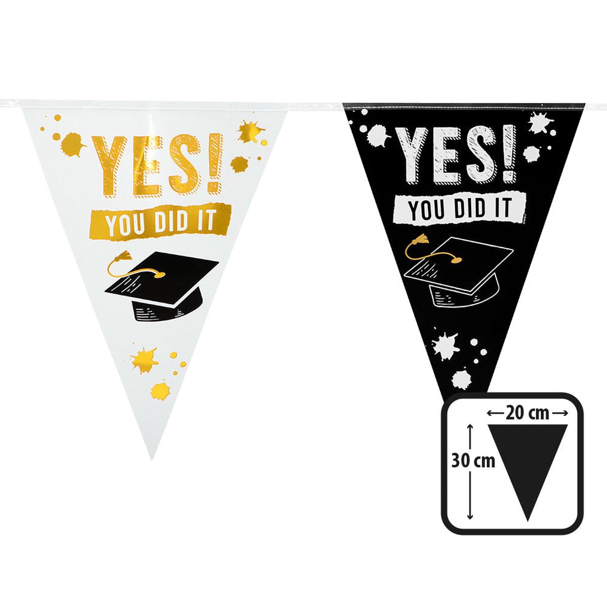 Wimpelkette Graduation Glam 6m