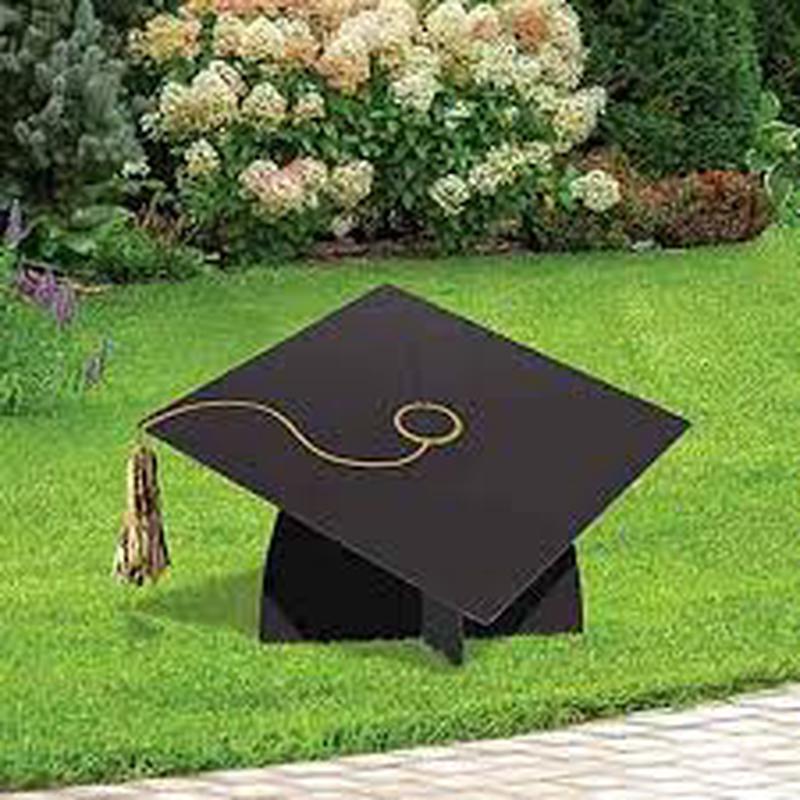 Yard Decoration - Graduation Cap