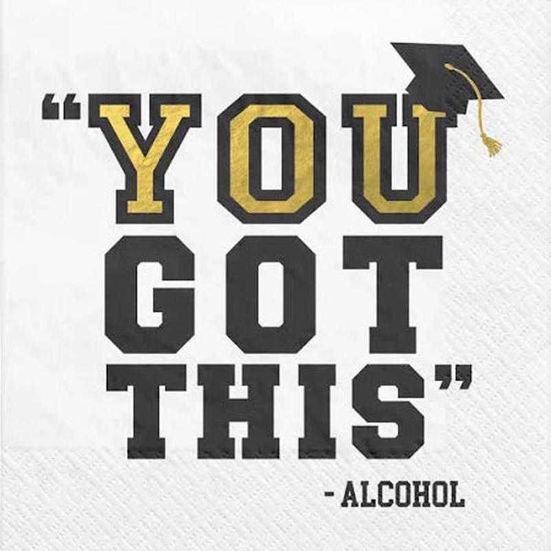 Beverage Napkins -  "You Got This"