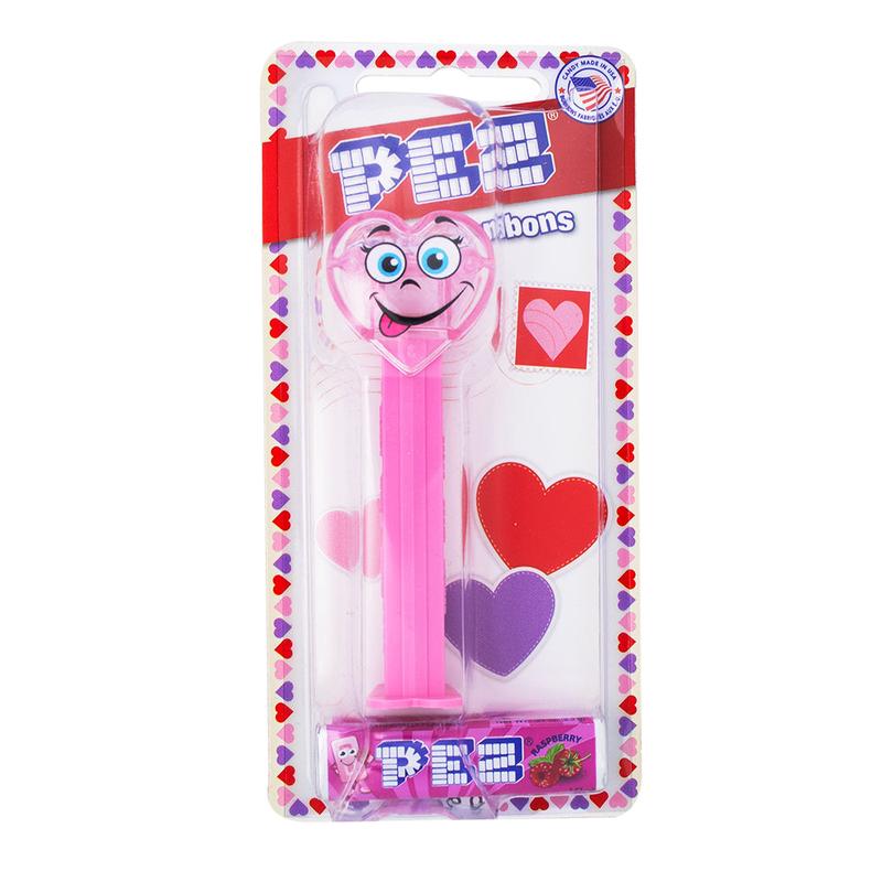 PEZ Valentine PInk Heart - 16g