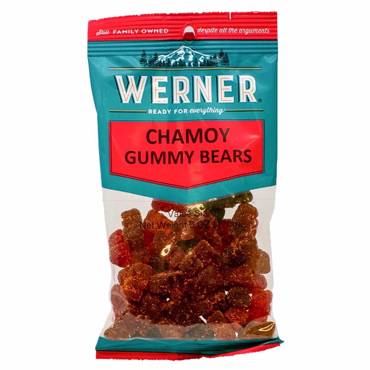 Werner Candy Chamoy Gummy Bears 6oz