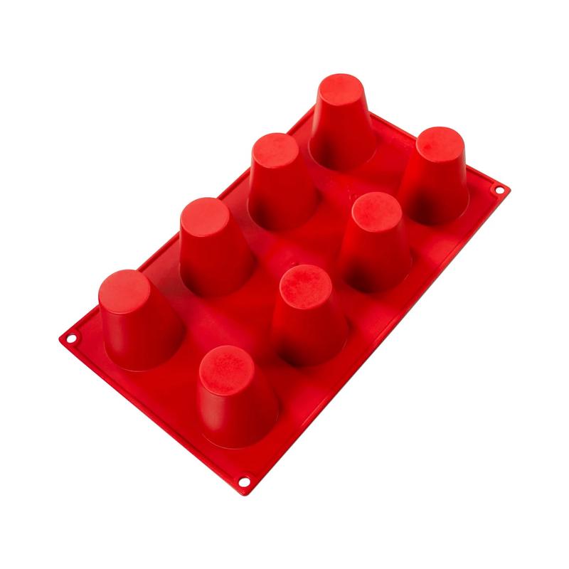 3.1 oz Baba/Cup Silicone Baking Mold - Fat Daddio's