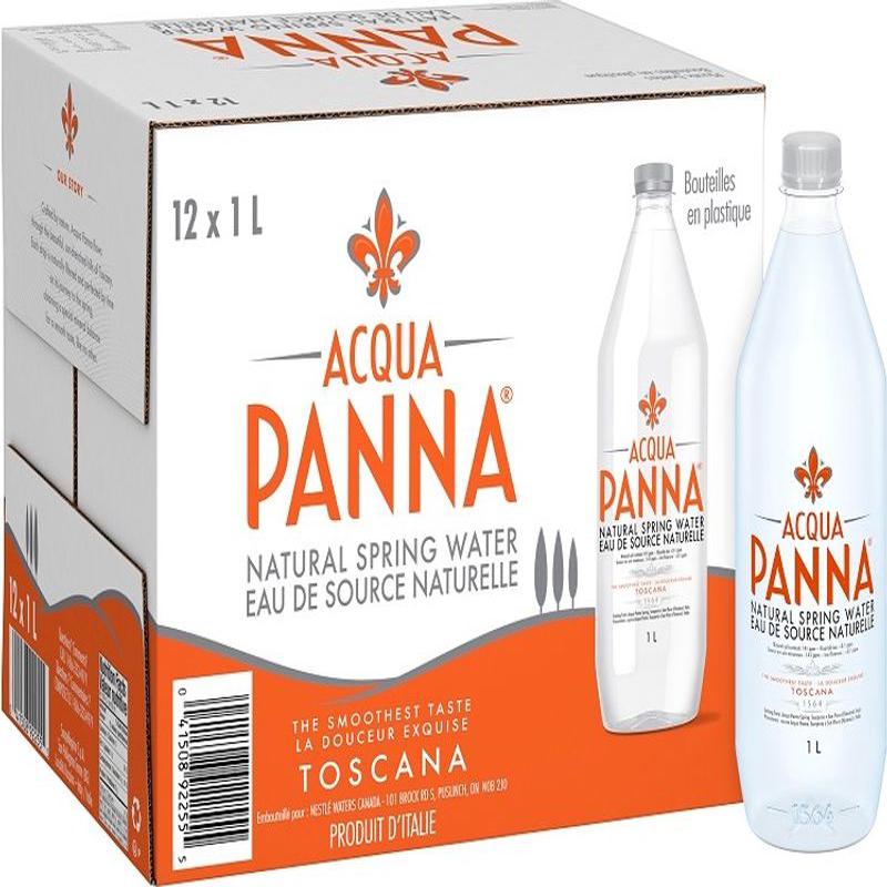 acqua panna natural mineral water 12x1l (#122725)