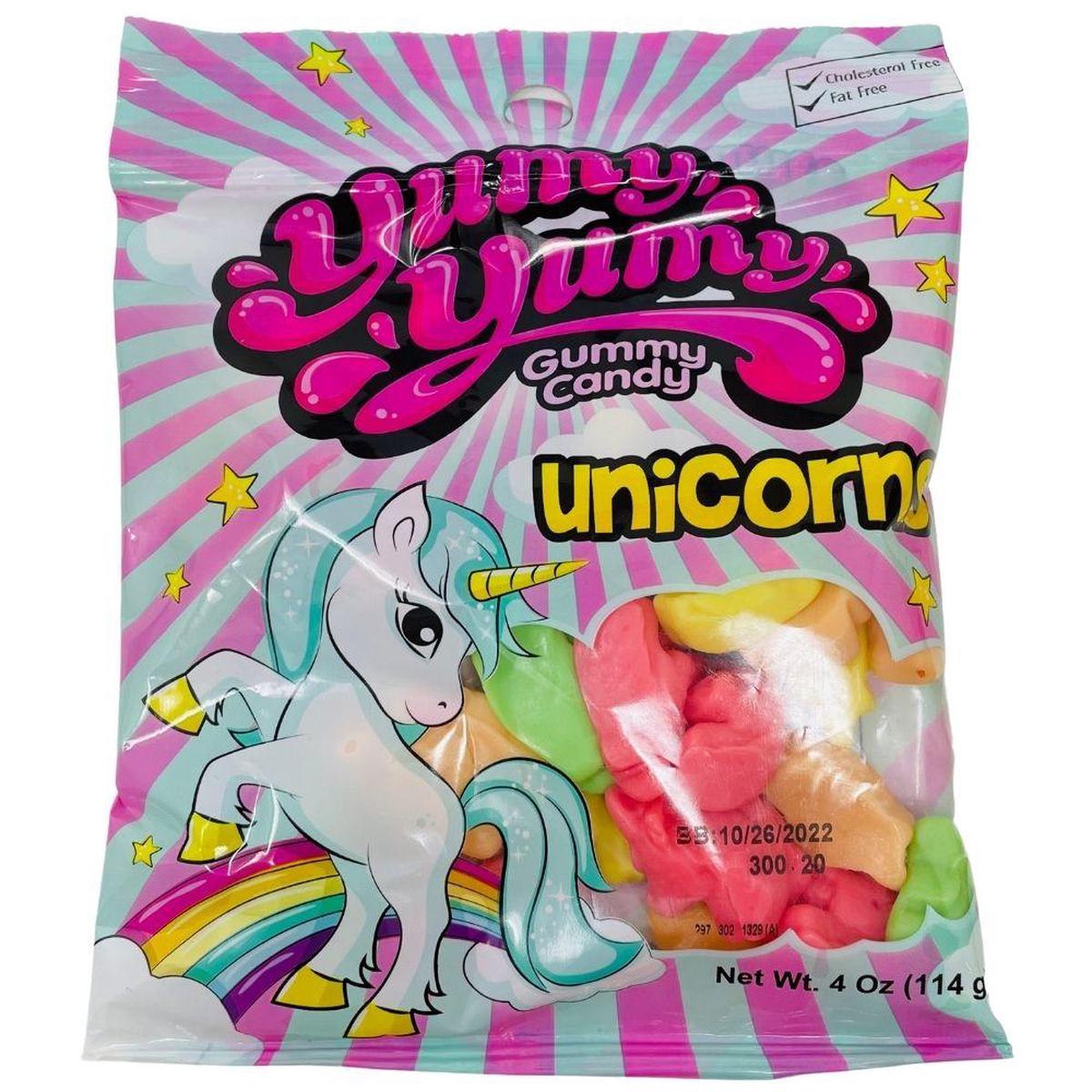 Yumy Yumy Unicorns Candy 4oz - 12 Pack