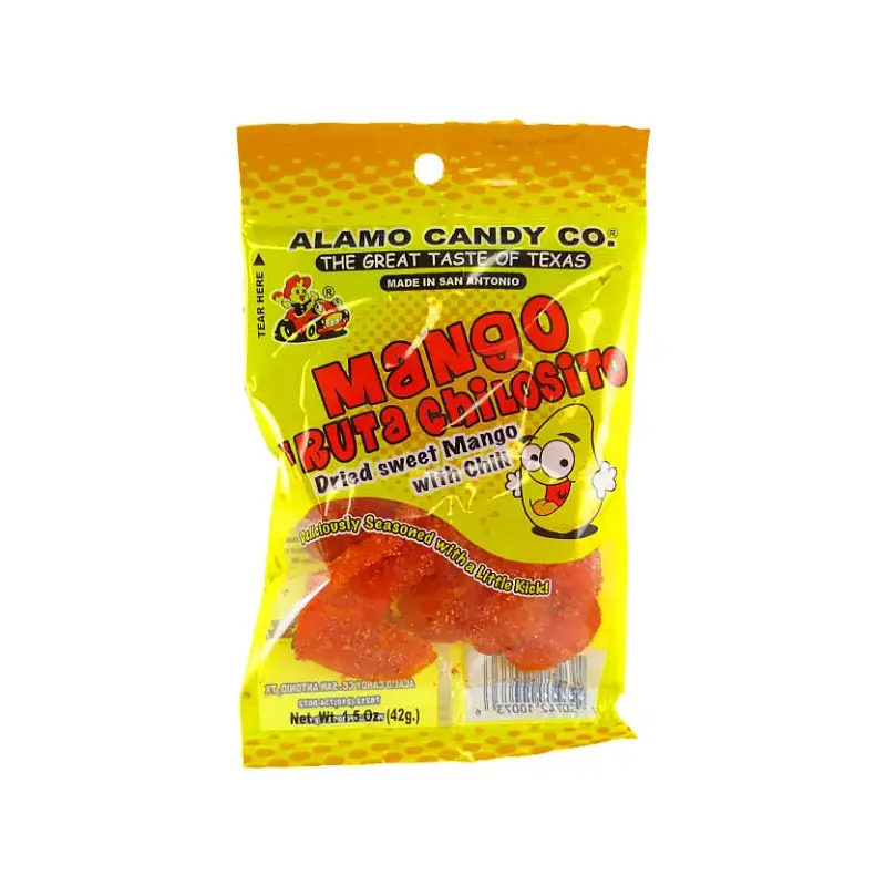 Alamo Mango Chilosito Candy: 12-Piece Box