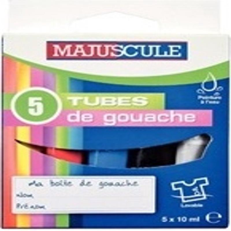 5 watercolour tubes assorted (#126272)