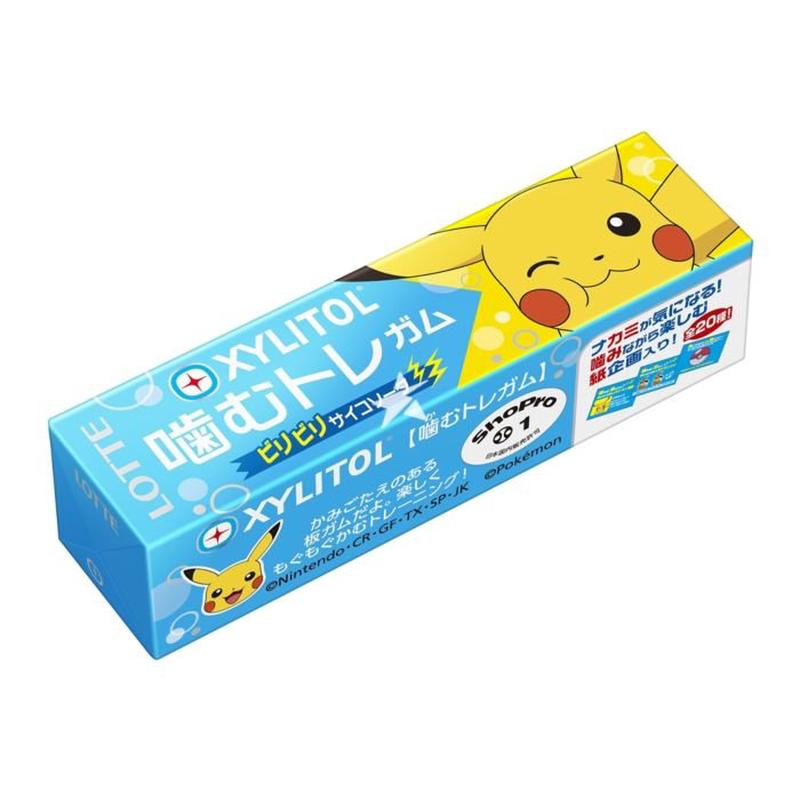 Wholesale 15x-Lotte Xylitol Pokemon Chewing Gum Soda Flavour (Assorted Designs)  30g (Copy)