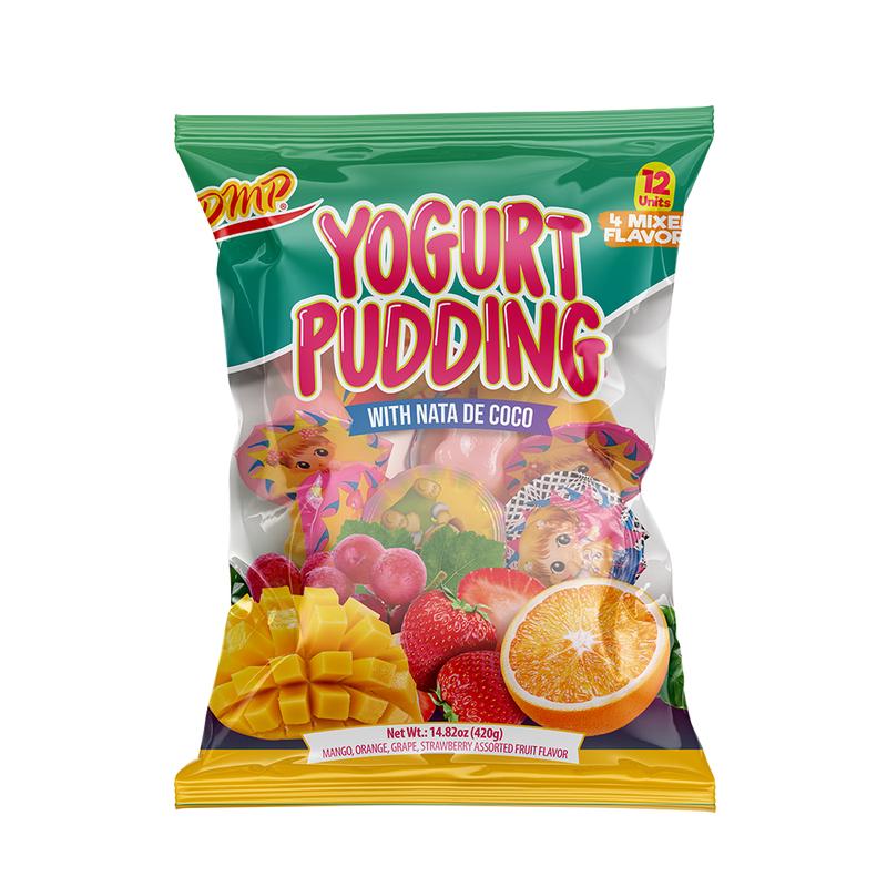 Yogurt Pudding with Nata de Coco / Pudin de Yogurt con Nata de Coco 14.82oz