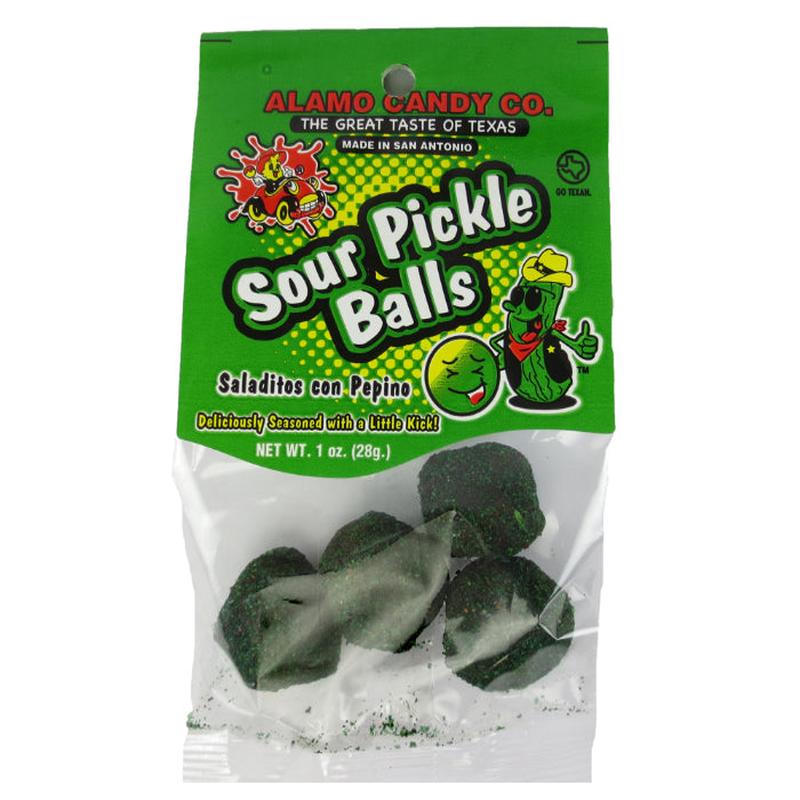 Alamo Sour Pickle Balls 1oz Peg Bag (SNG12)