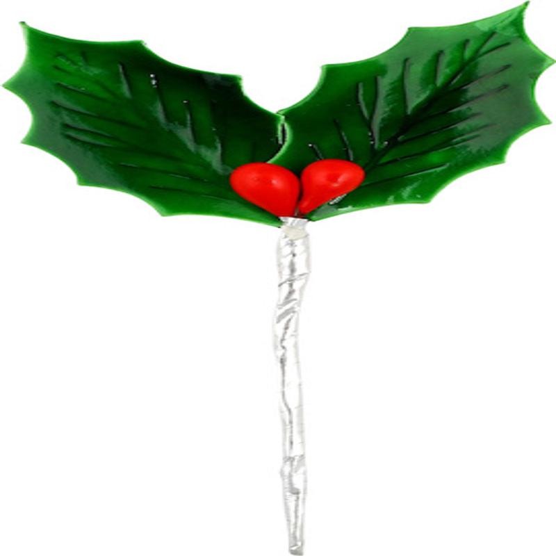 x'mas leaf c081 5pc (#202036)
