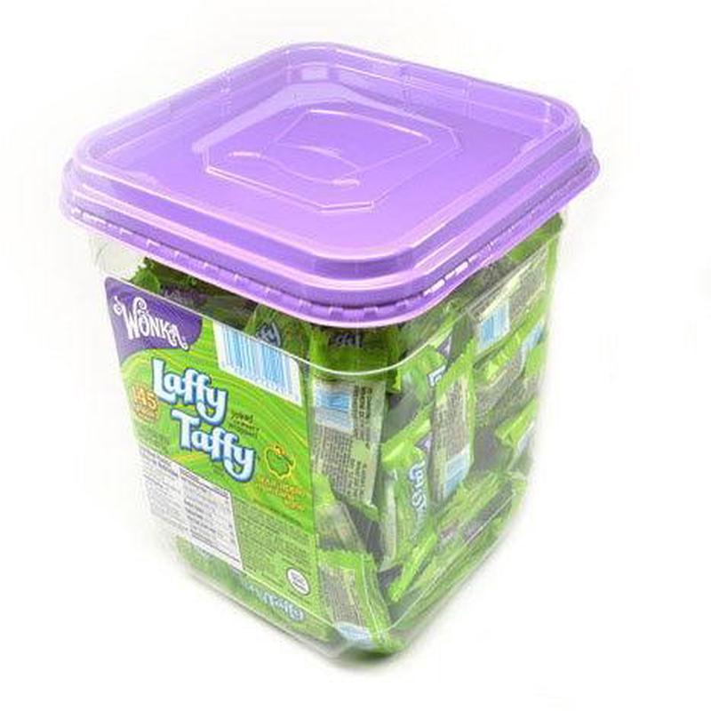 Wonka Laffy Taffy Sour Apple Candy