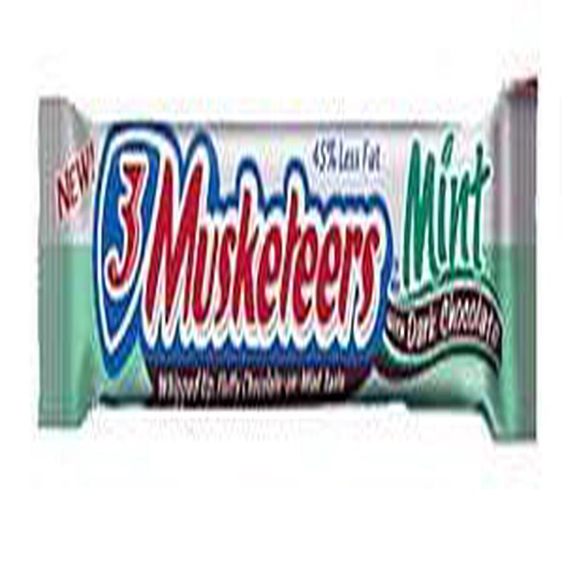 3 Musketeers - Dark Chocolate with Mint