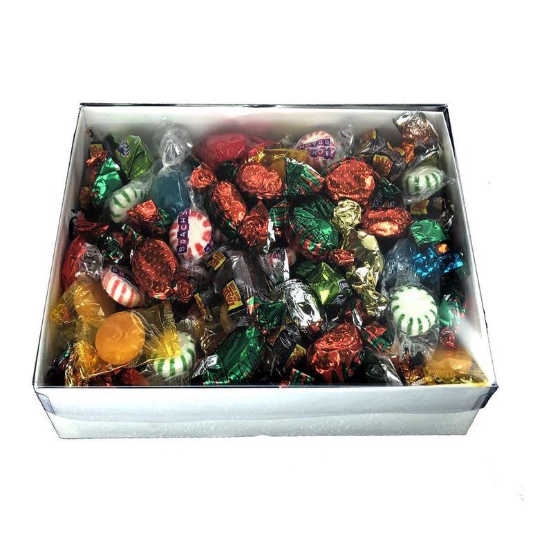 Americana Christmas Candy Gift Box