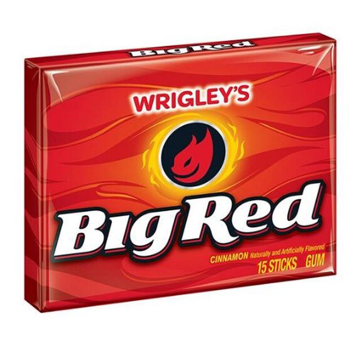 Wrigley's Big Red Gum 15 Stick Sleeves - 10 Pack