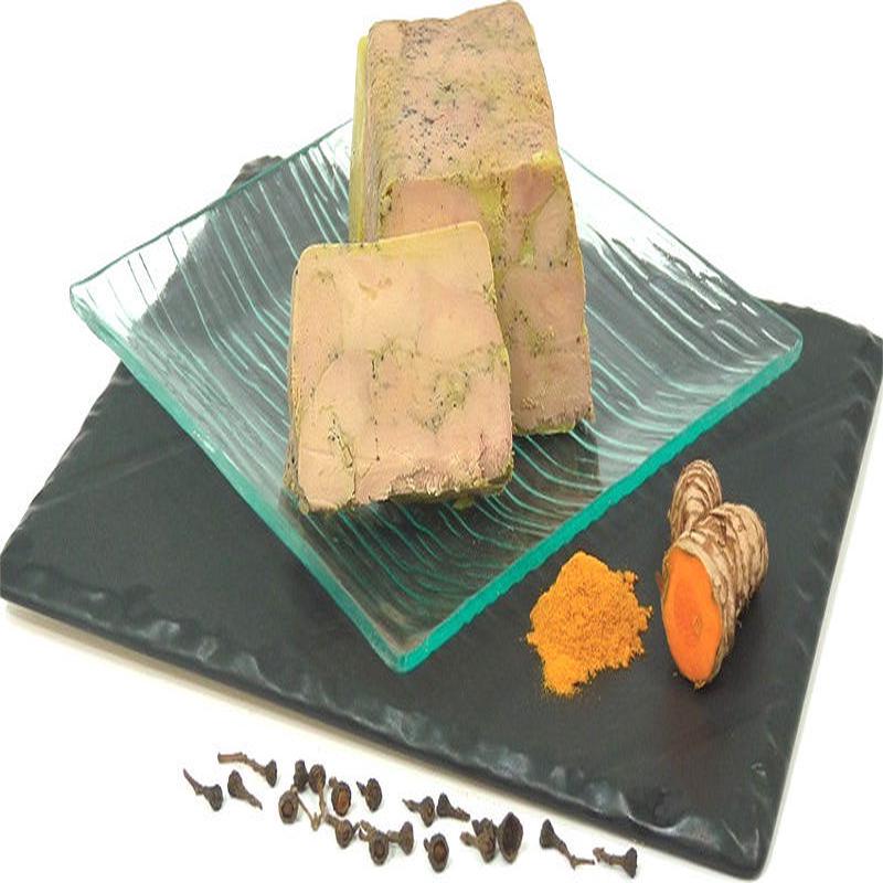whole duck foie gras turmeric cinnamon 200g (#124979)