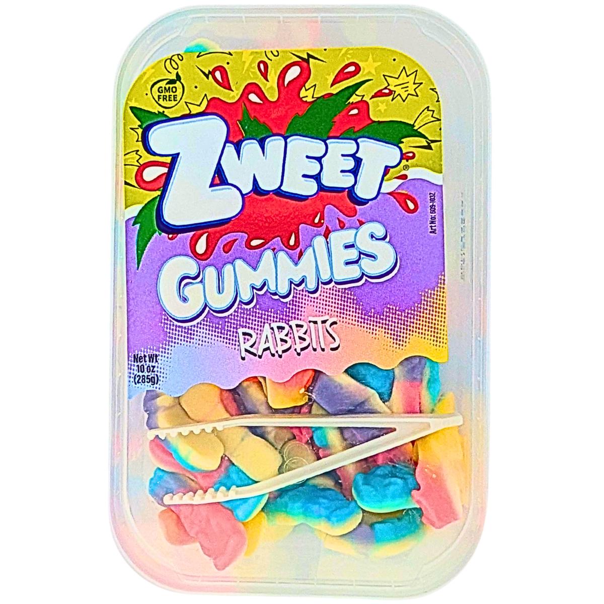 Zweet Gummies Rabbits 10oz - 6 Pack