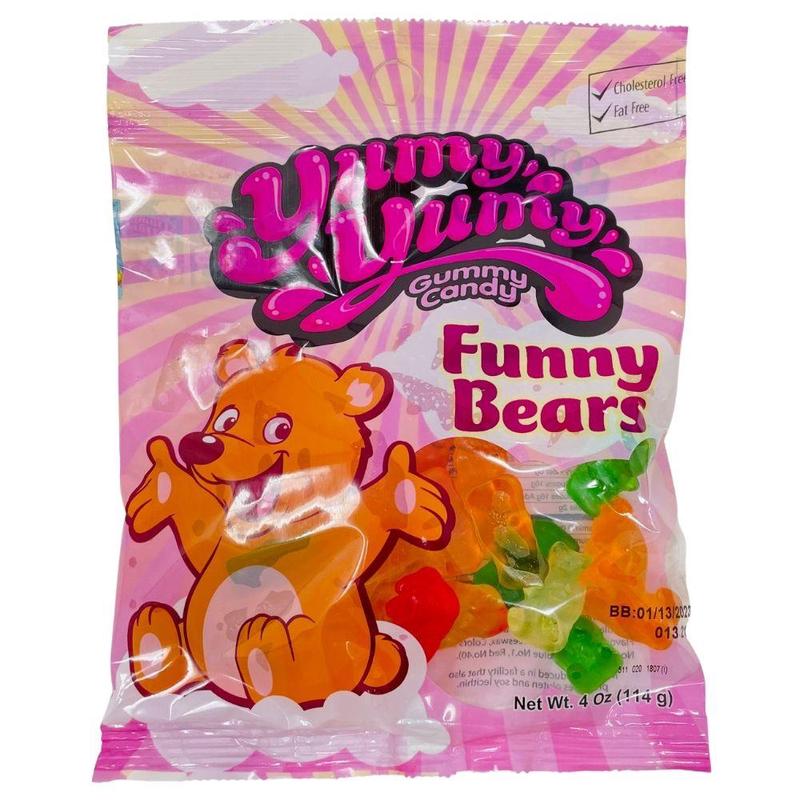 Yumy Yumy Funny Bears - 4oz