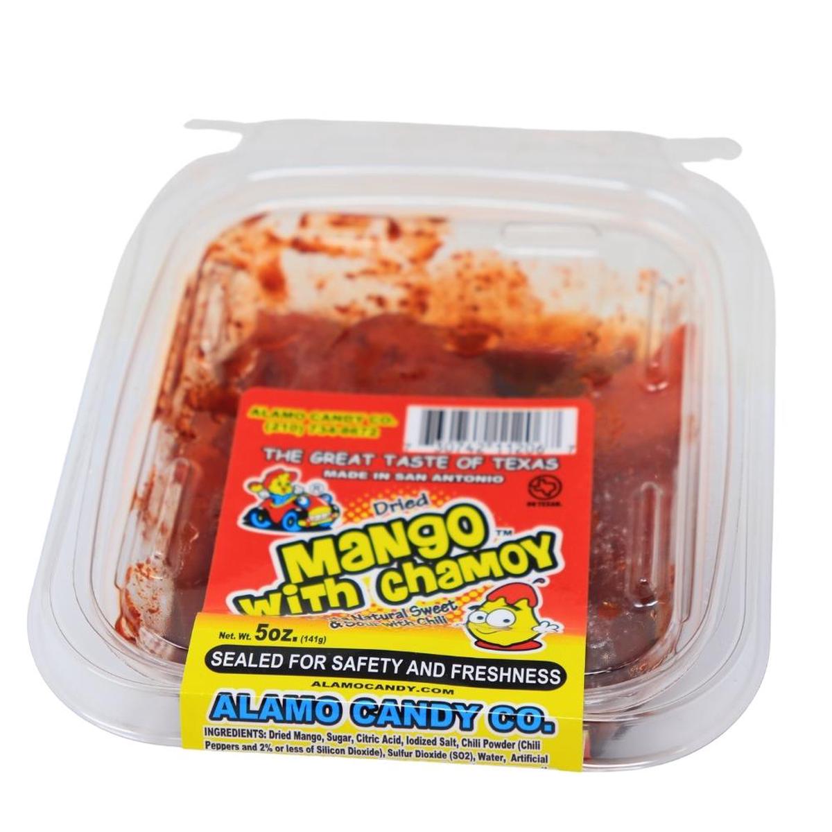 Alamo Candy Co. Dried Mango with Chamoy 5oz (Mexico) - 1 Tub