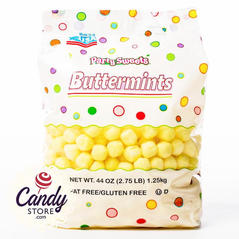 Yellow Buttermint Creams - 2.75lb Bulk